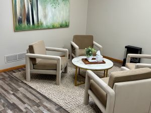 Arnold Nebraska Office Waiting Area